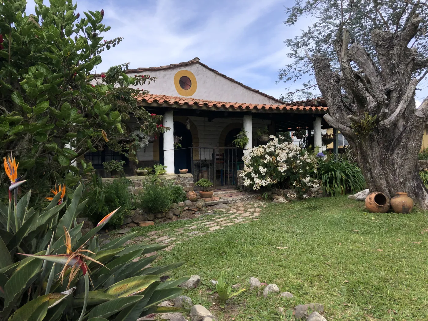 Camino a la casa